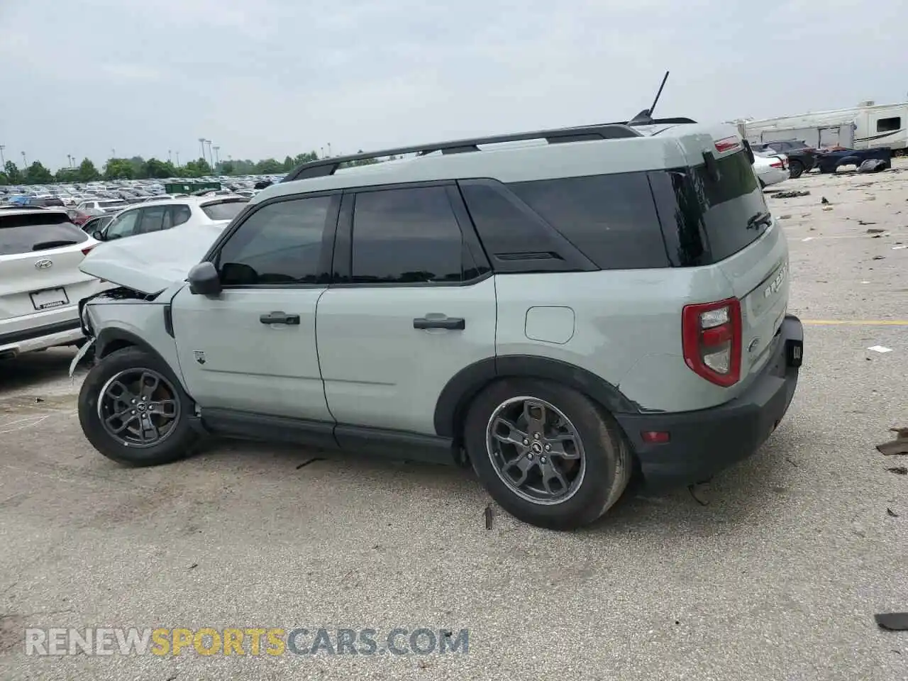2 Photograph of a damaged car 3FMCR9B62PRE17134 FORD BRONCO 2023