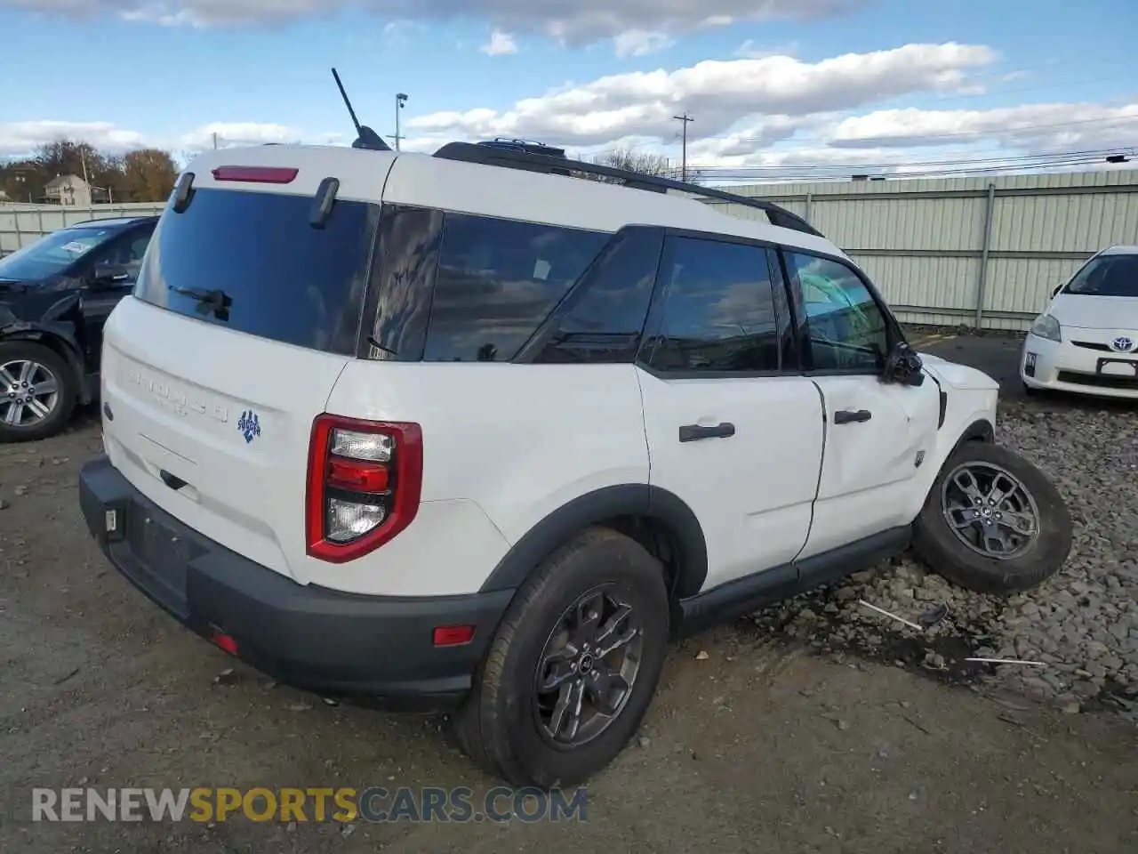 3 Photograph of a damaged car 3FMCR9B63PRD26549 FORD BRONCO 2023