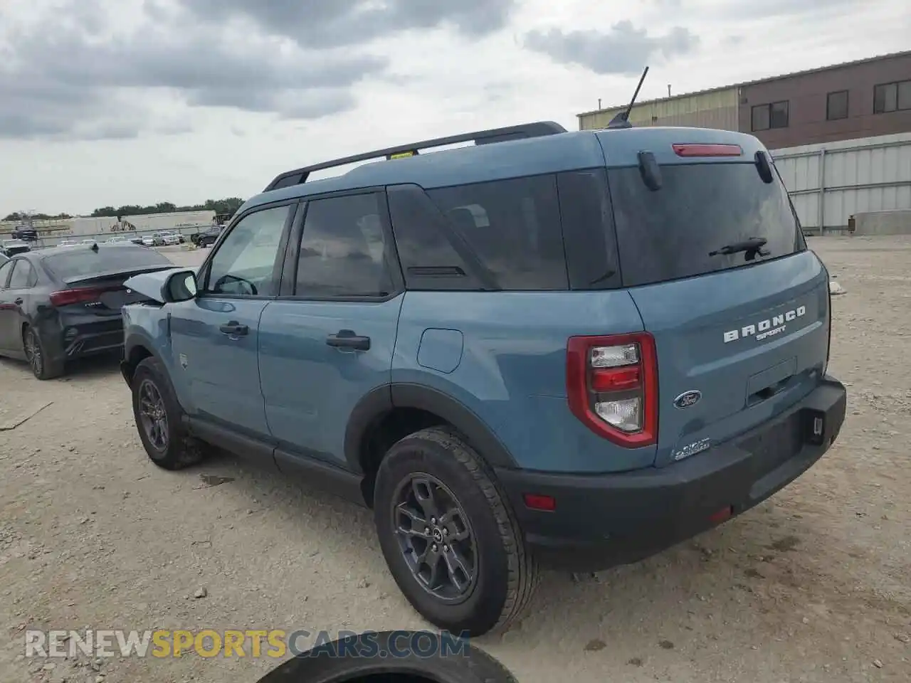 2 Photograph of a damaged car 3FMCR9B63PRE01721 FORD BRONCO 2023