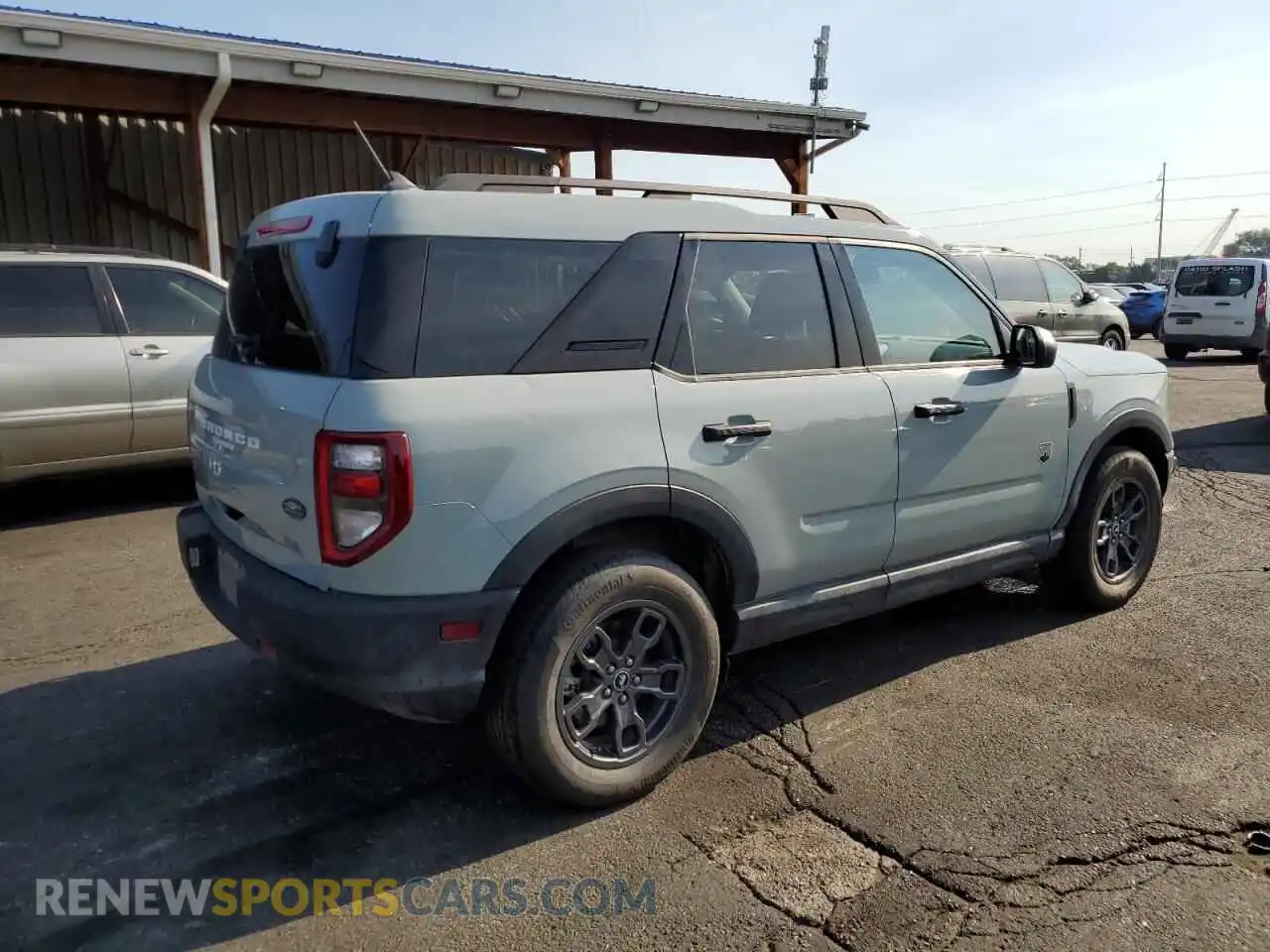 3 Photograph of a damaged car 3FMCR9B63PRE24674 FORD BRONCO 2023