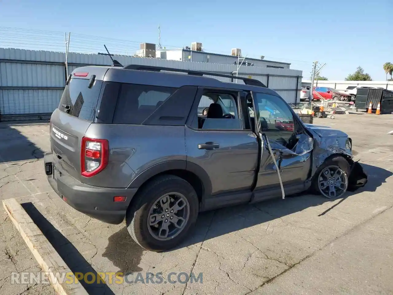 3 Photograph of a damaged car 3FMCR9B63PRE24772 FORD BRONCO 2023