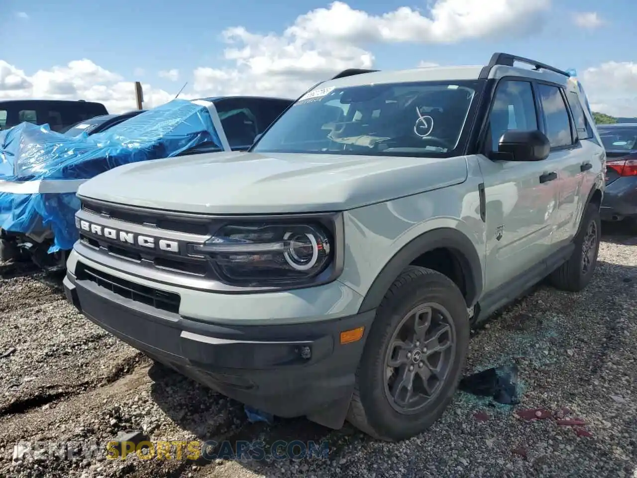 1 Photograph of a damaged car 3FMCR9B63PRE36372 FORD BRONCO 2023