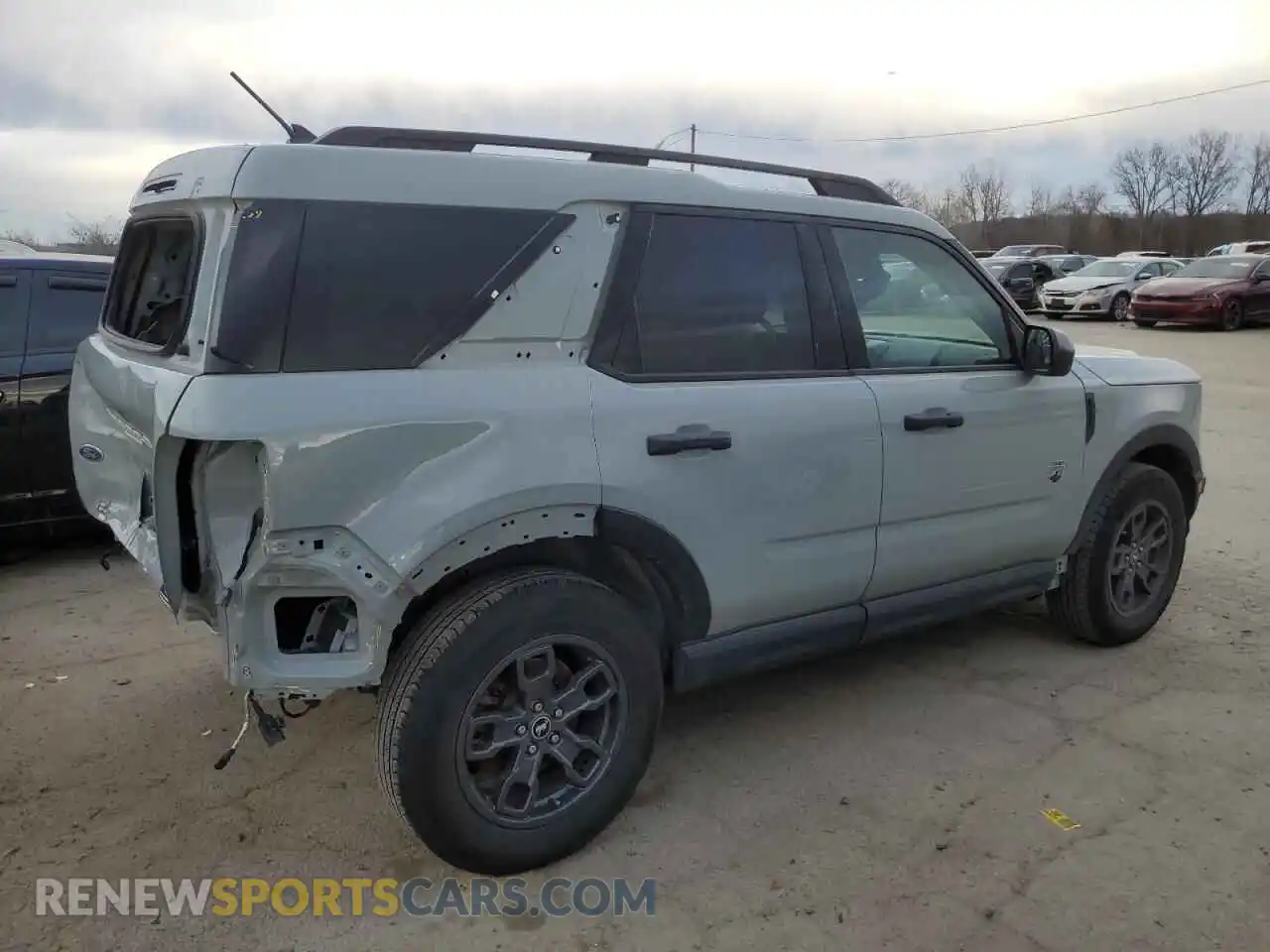 3 Photograph of a damaged car 3FMCR9B63PRE36372 FORD BRONCO 2023
