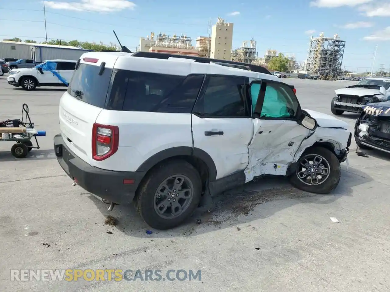 3 fotografías del automóvil dañado 3FMCR9B63PRE37893 FORD BRONCO 2023