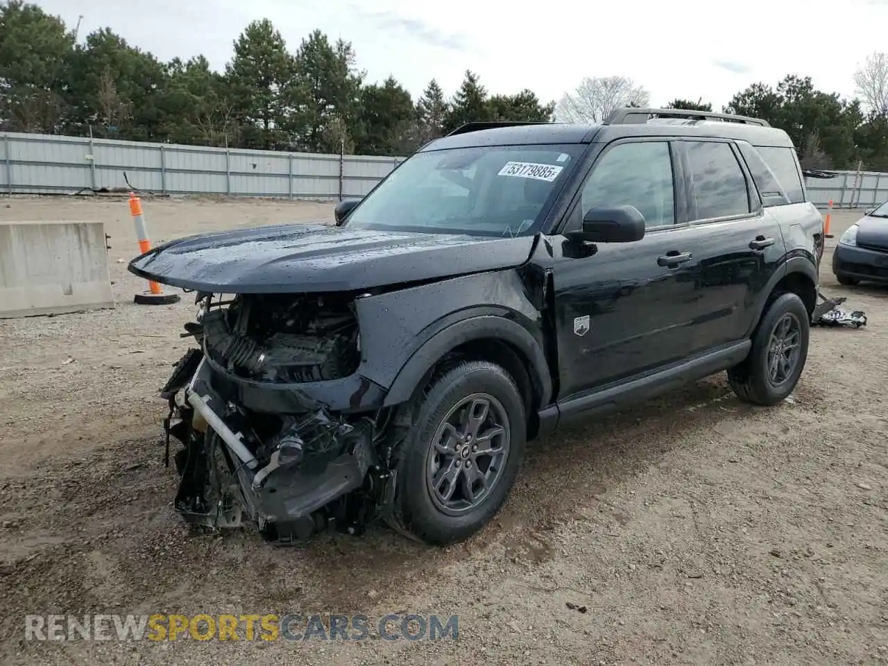 1 Photograph of a damaged car 3FMCR9B64PRD00235 FORD BRONCO 2023