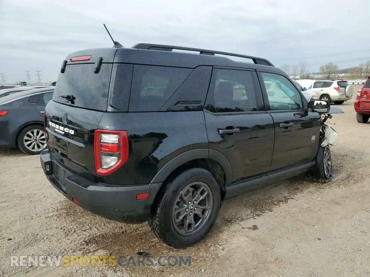 3 Photograph of a damaged car 3FMCR9B64PRD00235 FORD BRONCO 2023