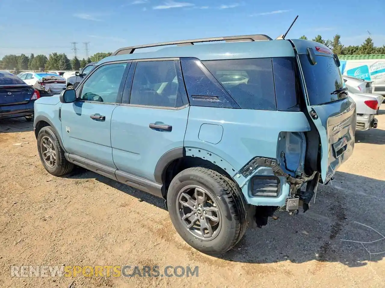 2 fotografías del automóvil dañado 3FMCR9B64PRD16774 FORD BRONCO 2023