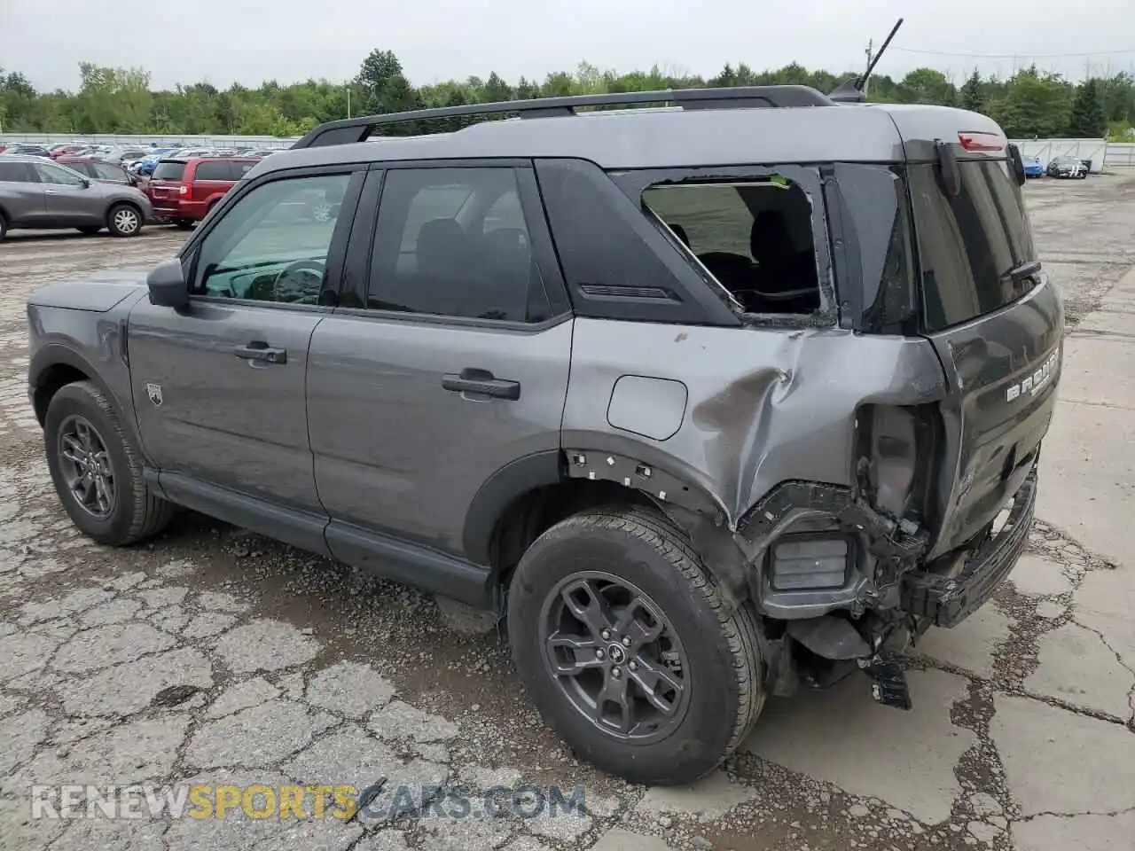 2 Photograph of a damaged car 3FMCR9B64PRD58068 FORD BRONCO 2023