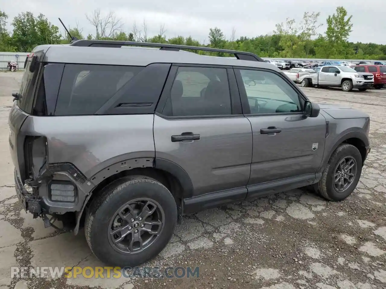3 Photograph of a damaged car 3FMCR9B64PRD58068 FORD BRONCO 2023