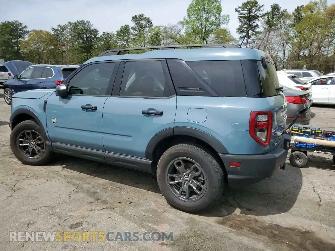 2 Photograph of a damaged car 3FMCR9B64PRD59673 FORD BRONCO 2023