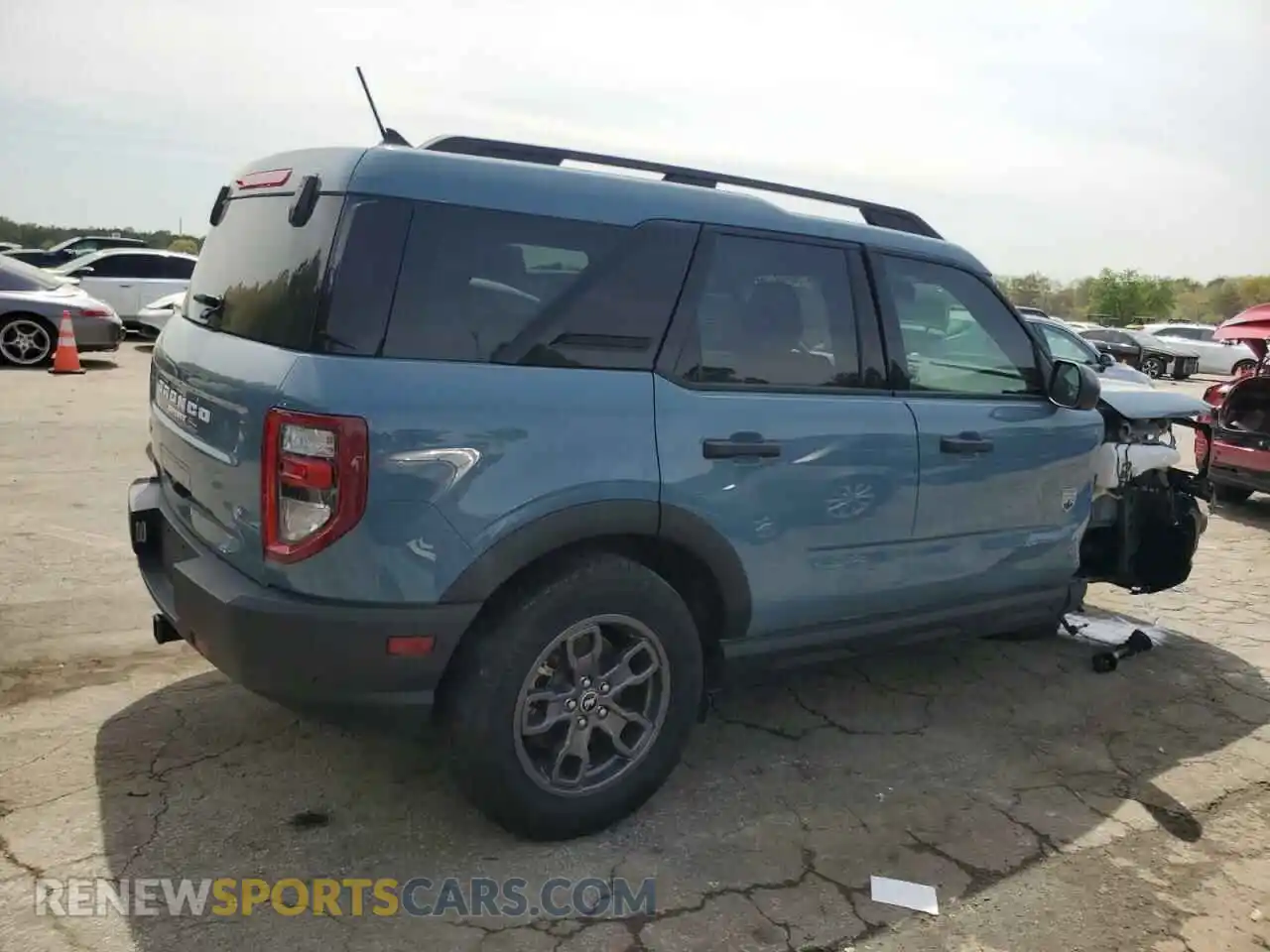 3 Photograph of a damaged car 3FMCR9B64PRD59673 FORD BRONCO 2023