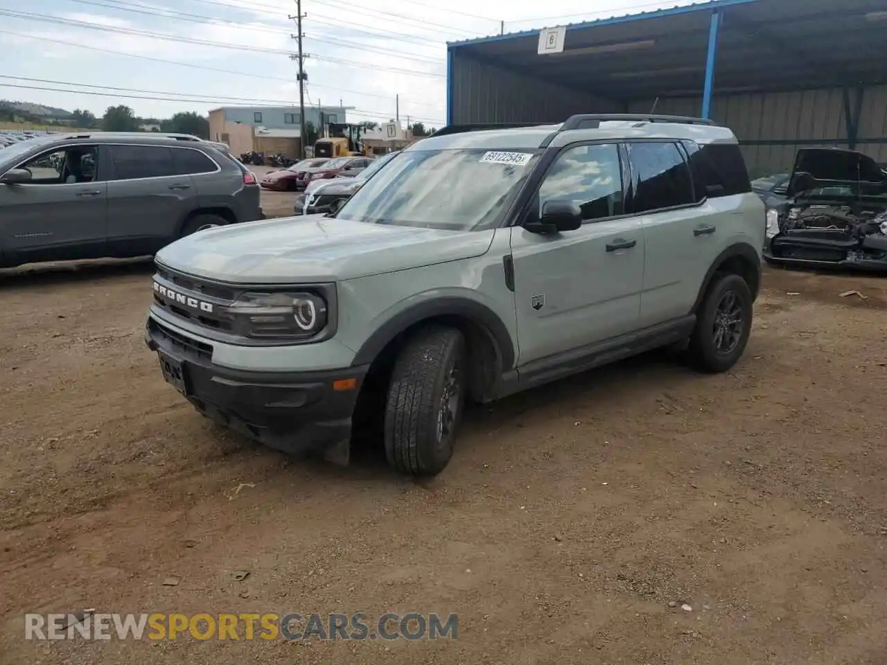 1 Photograph of a damaged car 3FMCR9B64PRD60242 FORD BRONCO 2023