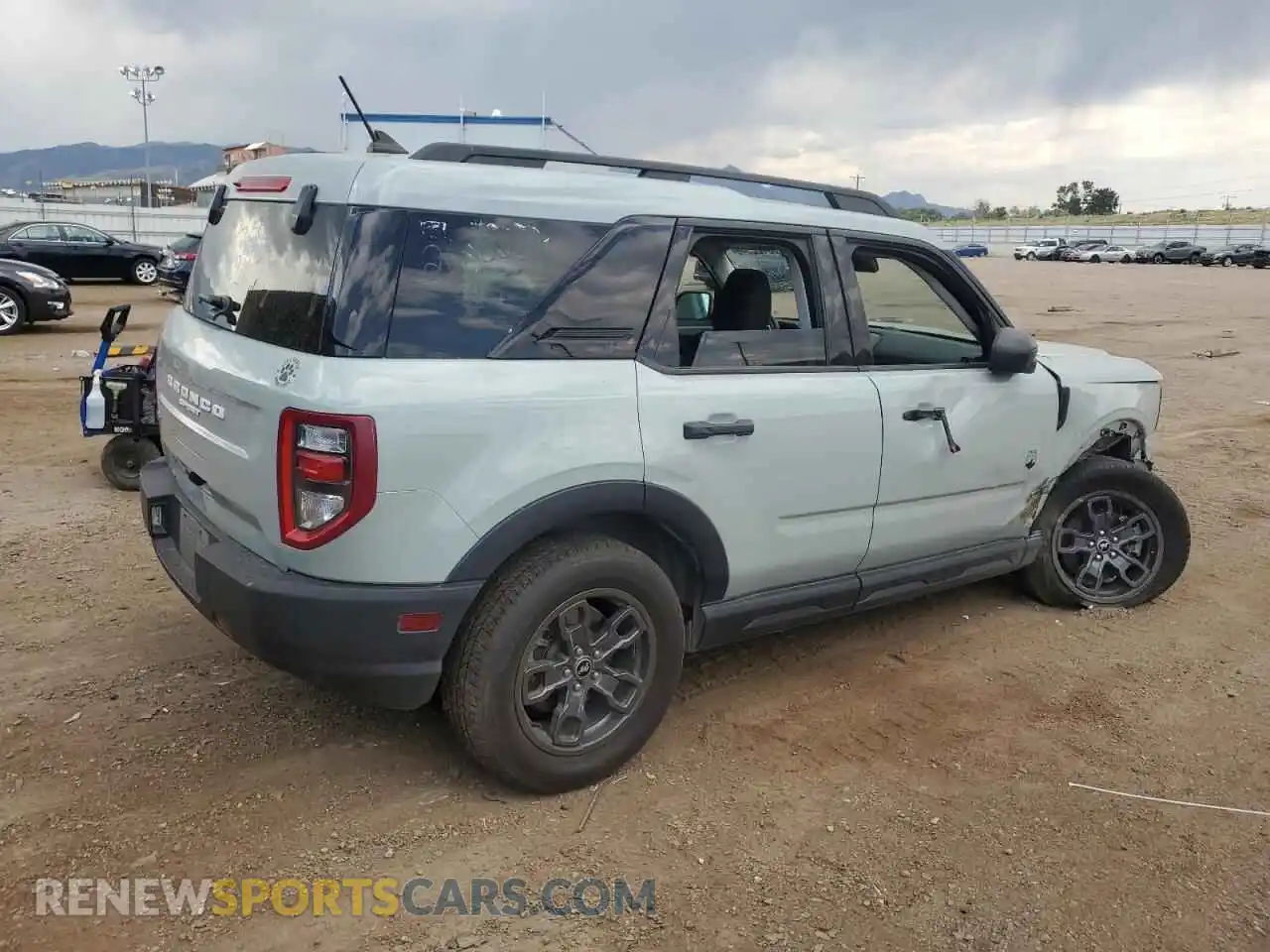3 Photograph of a damaged car 3FMCR9B64PRD60242 FORD BRONCO 2023