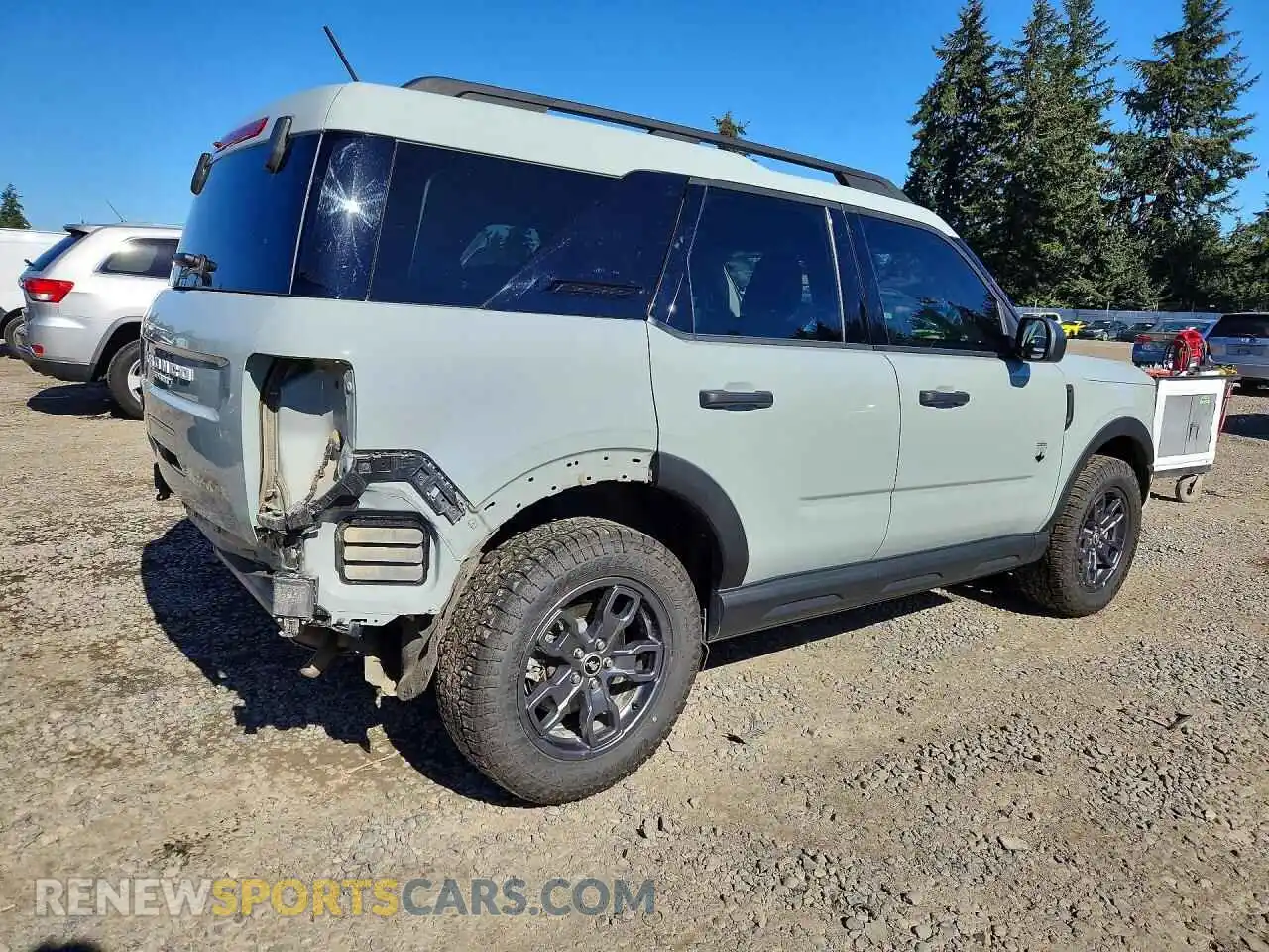 3 Photograph of a damaged car 3FMCR9B64PRD78918 FORD BRONCO 2023