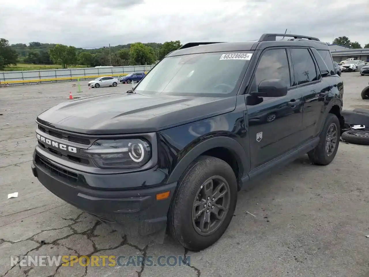1 Photograph of a damaged car 3FMCR9B64PRD80104 FORD BRONCO 2023