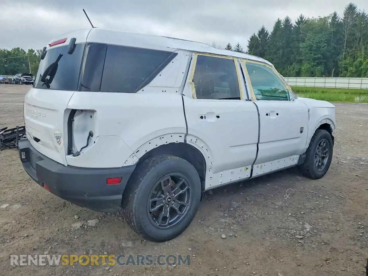 3 fotografías del automóvil dañado 3FMCR9B64PRE22187 FORD BRONCO 2023