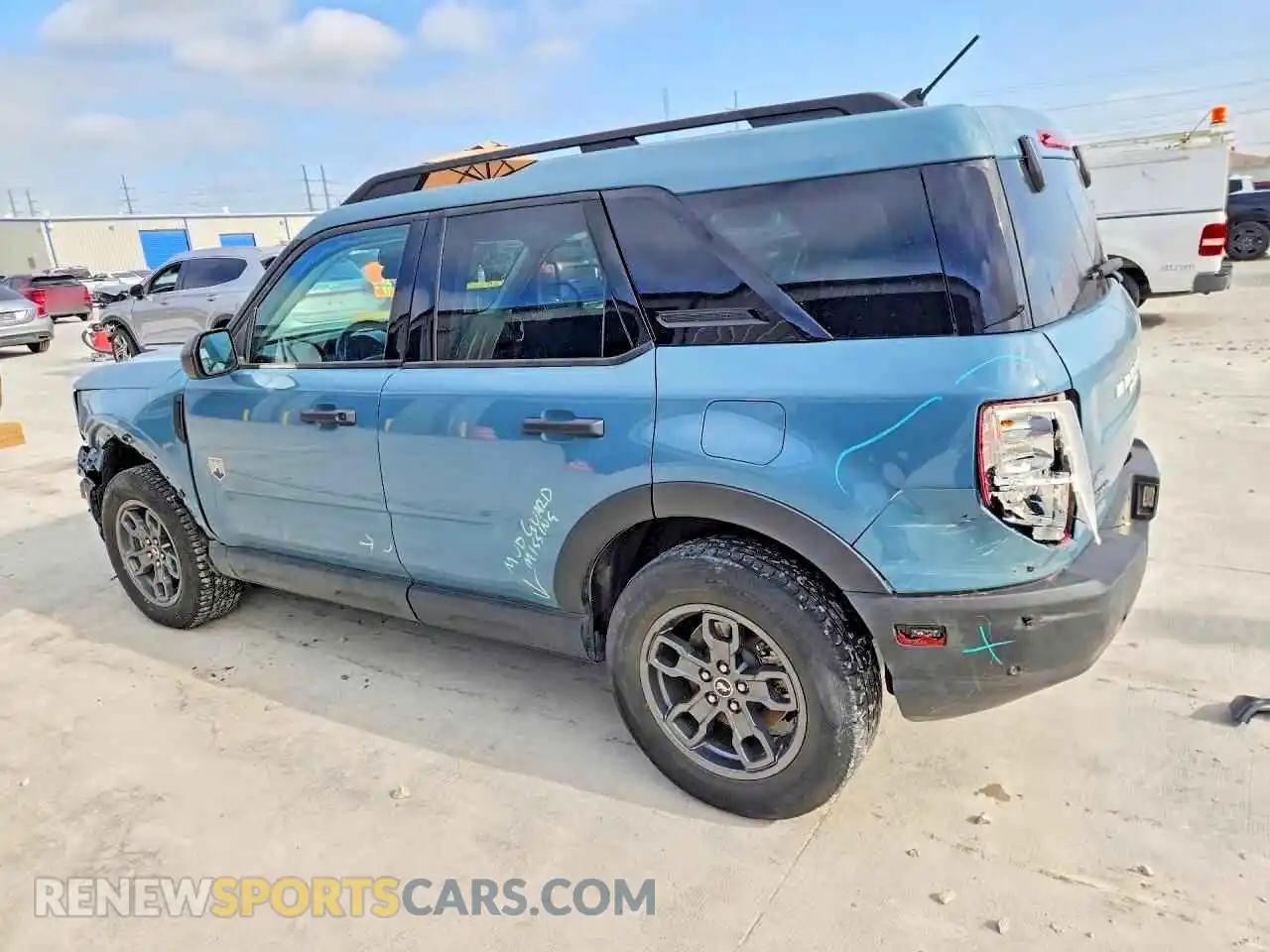 2 Photograph of a damaged car 3FMCR9B64PRE23193 FORD BRONCO 2023