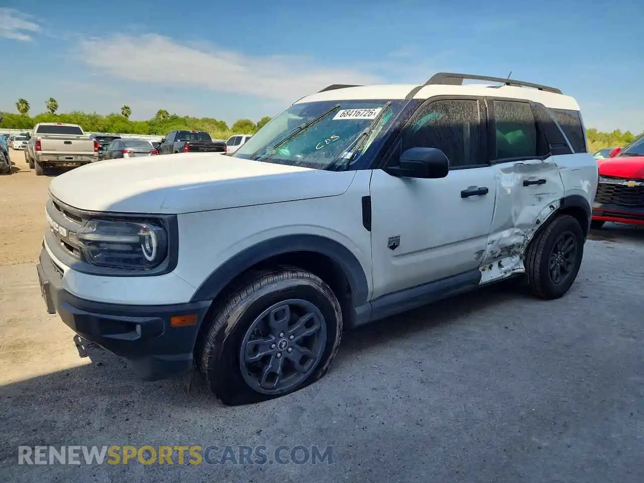 1 fotografías del automóvil dañado 3FMCR9B65PRD01684 FORD BRONCO 2023