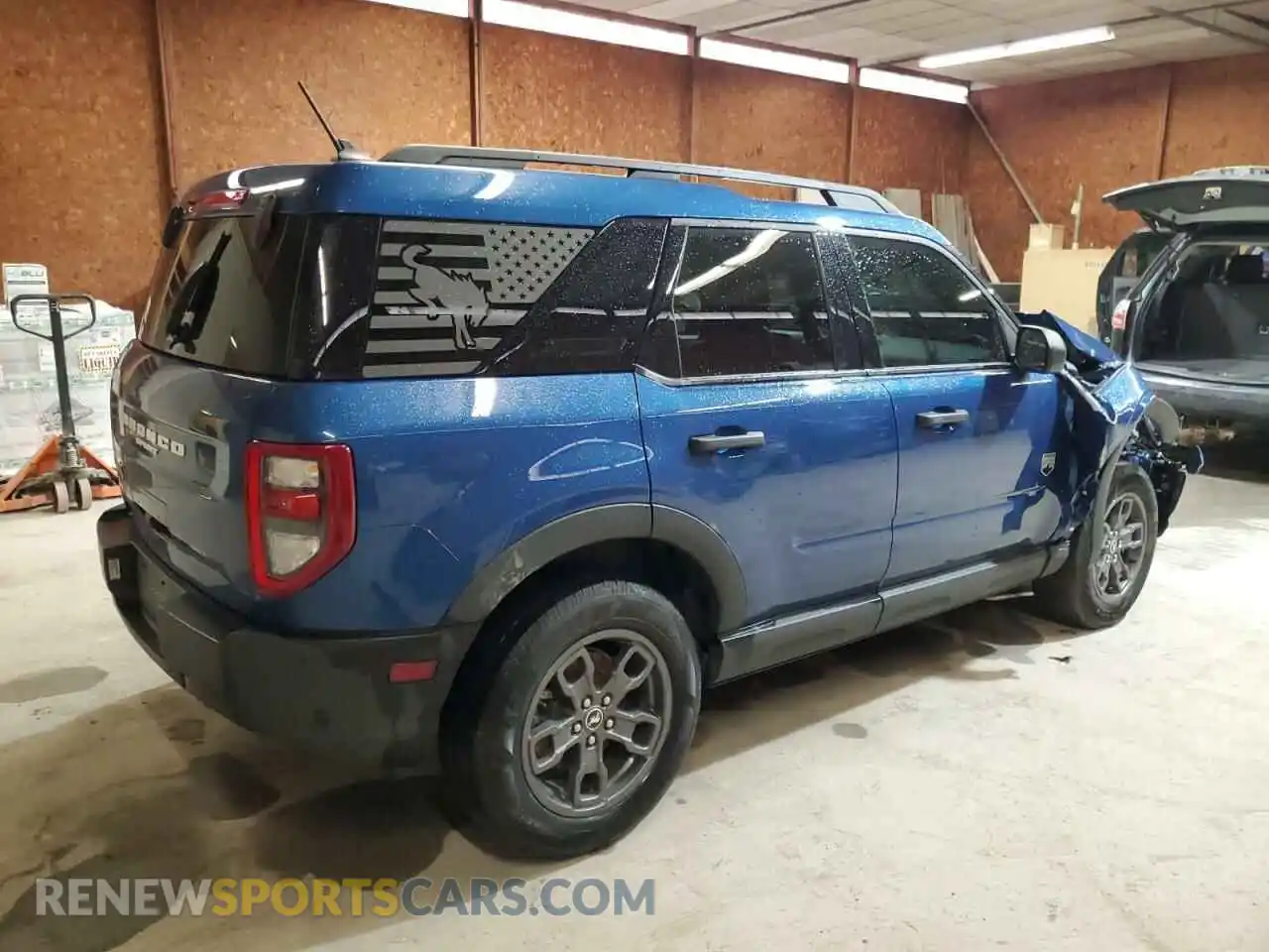 3 Photograph of a damaged car 3FMCR9B65PRD80760 FORD BRONCO 2023