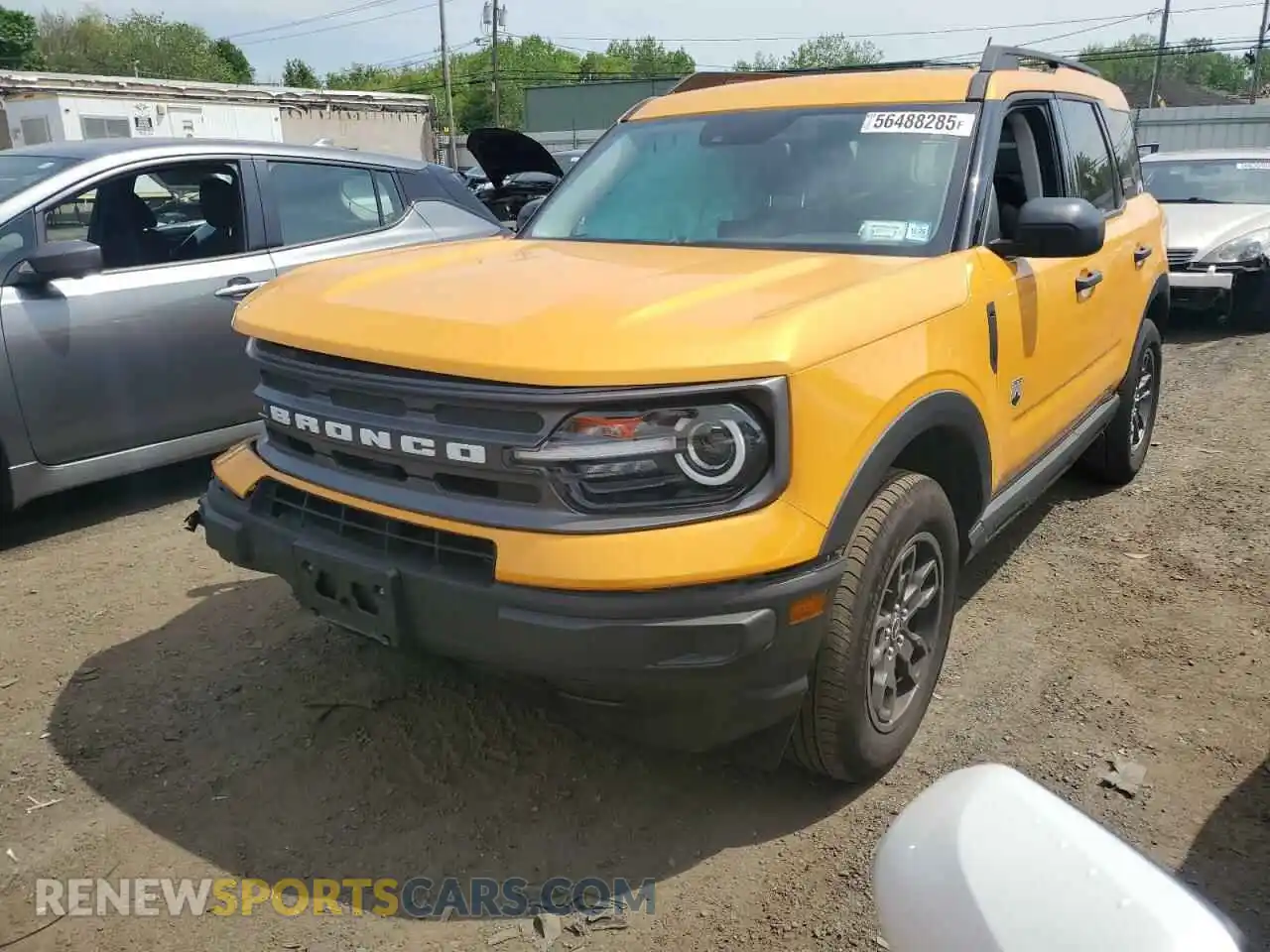 1 Photograph of a damaged car 3FMCR9B65PRD86316 FORD BRONCO 2023