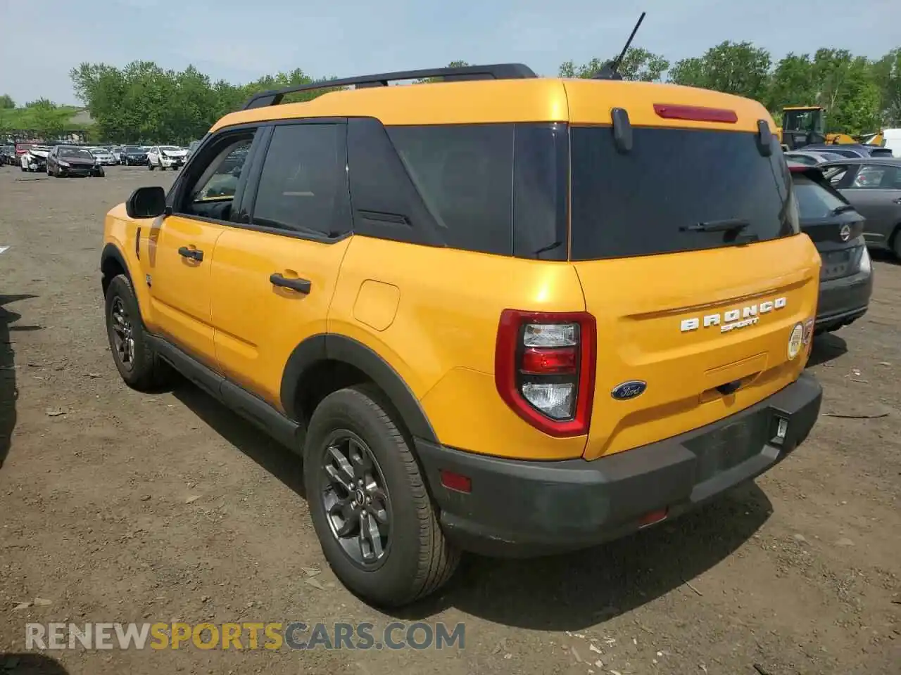 2 Photograph of a damaged car 3FMCR9B65PRD86316 FORD BRONCO 2023