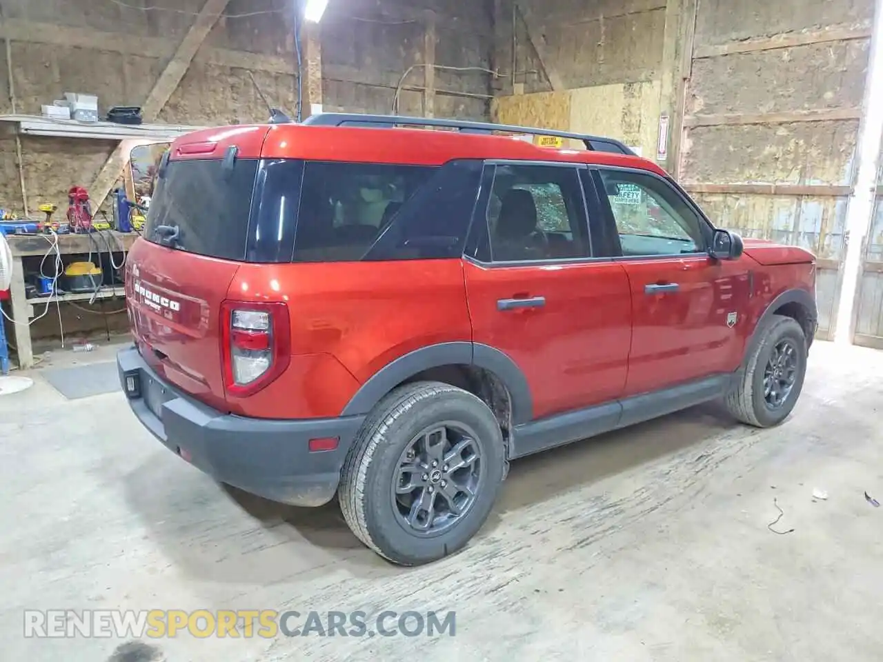 3 fotografías del automóvil dañado 3FMCR9B66PRD08014 FORD BRONCO 2023