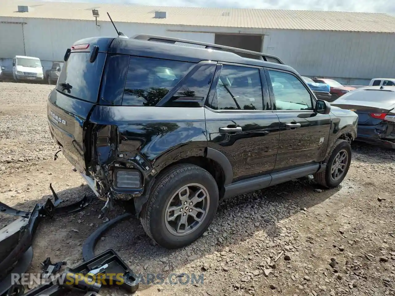 3 Photograph of a damaged car 3FMCR9B66PRD33463 FORD BRONCO 2023