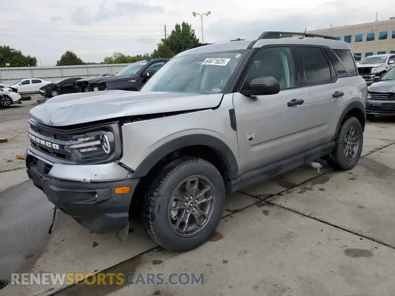 1 Photograph of a damaged car 3FMCR9B66PRD33804 FORD BRONCO 2023