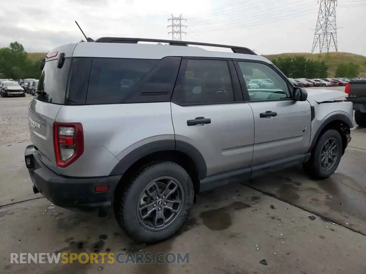 3 Photograph of a damaged car 3FMCR9B66PRD33804 FORD BRONCO 2023