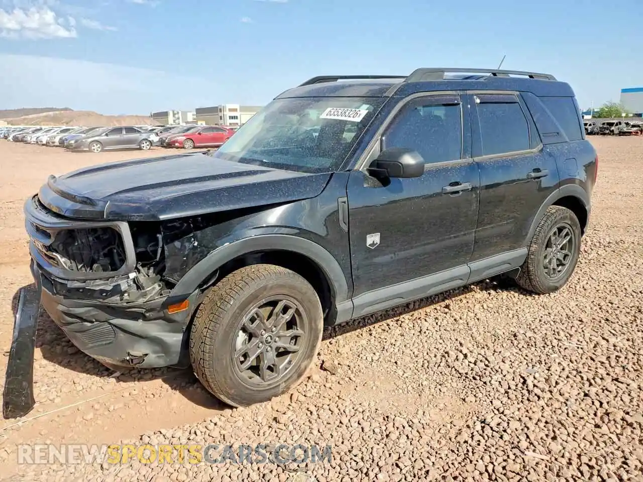 1 Photograph of a damaged car 3FMCR9B66PRD45550 FORD BRONCO 2023