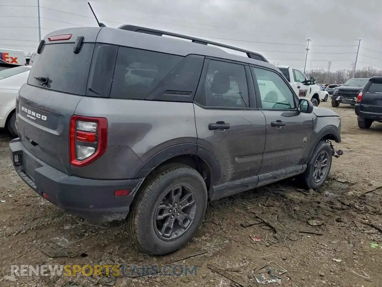 3 Photograph of a damaged car 3FMCR9B66PRD65488 FORD BRONCO 2023