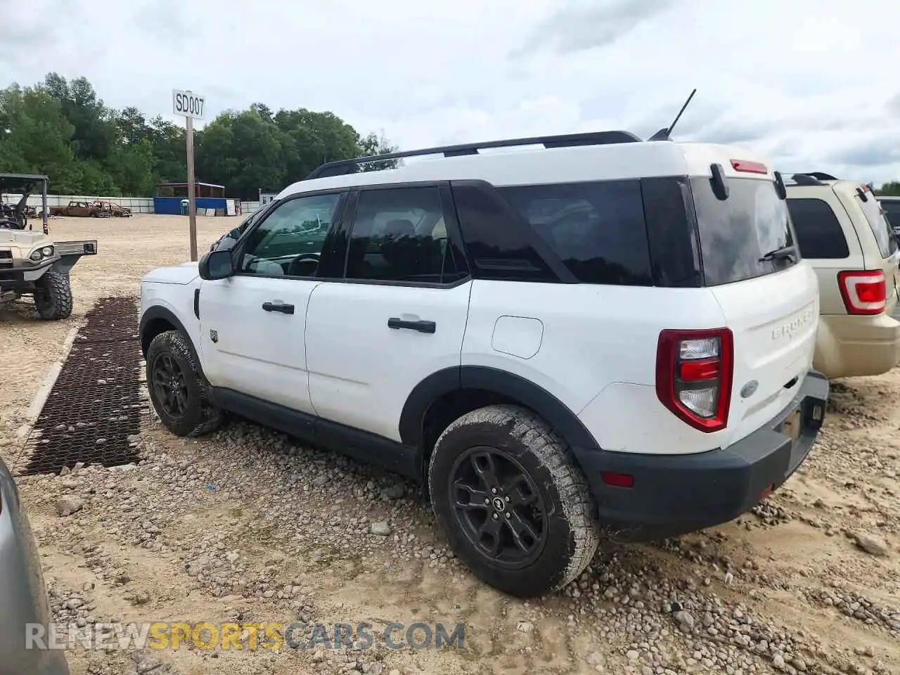 2 fotografías del automóvil dañado 3FMCR9B66PRD71565 FORD BRONCO 2023