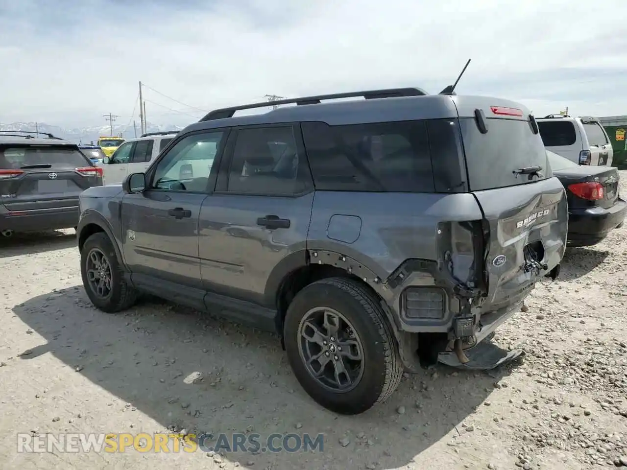 2 Photograph of a damaged car 3FMCR9B66PRD73042 FORD BRONCO 2023