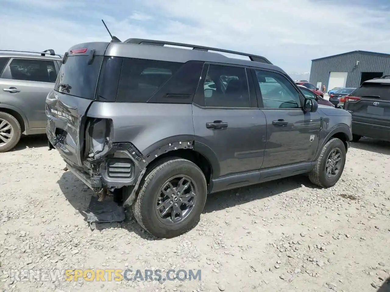 3 Photograph of a damaged car 3FMCR9B66PRD73042 FORD BRONCO 2023