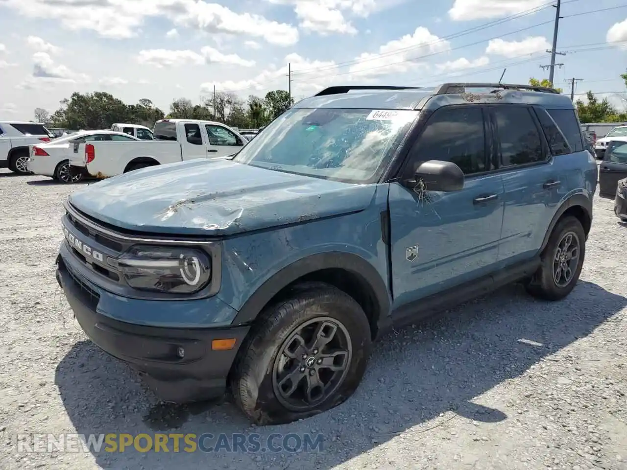 1 Photograph of a damaged car 3FMCR9B66PRD73509 FORD BRONCO 2023