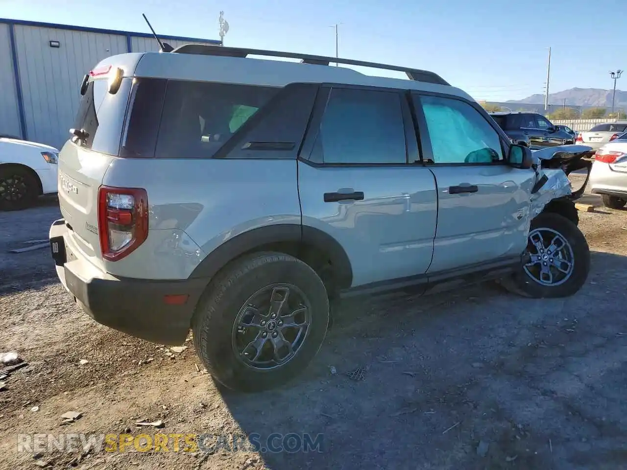 3 fotografías del automóvil dañado 3FMCR9B67PRD06384 FORD BRONCO 2023