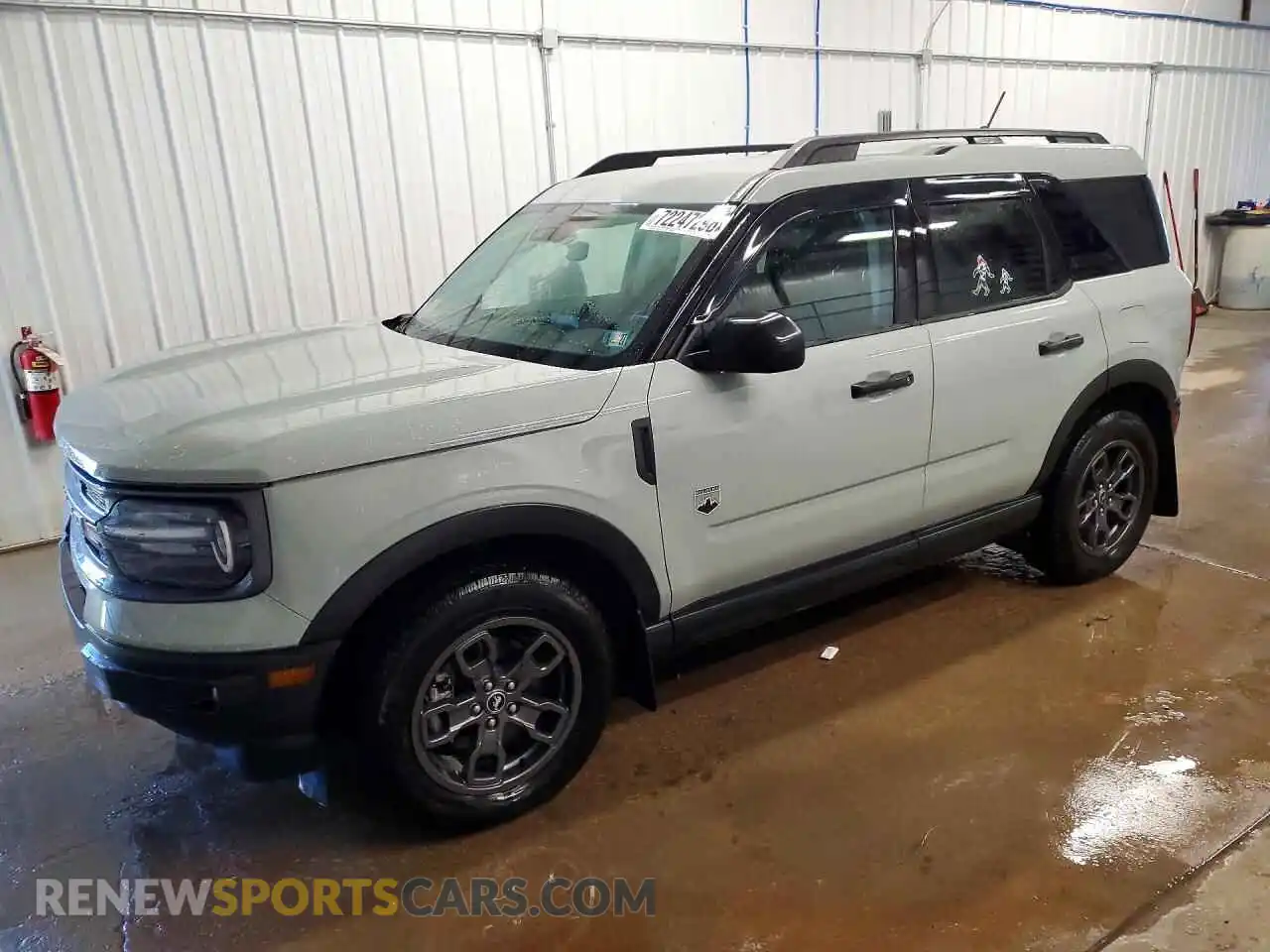 1 Photograph of a damaged car 3FMCR9B67PRD24075 FORD BRONCO 2023