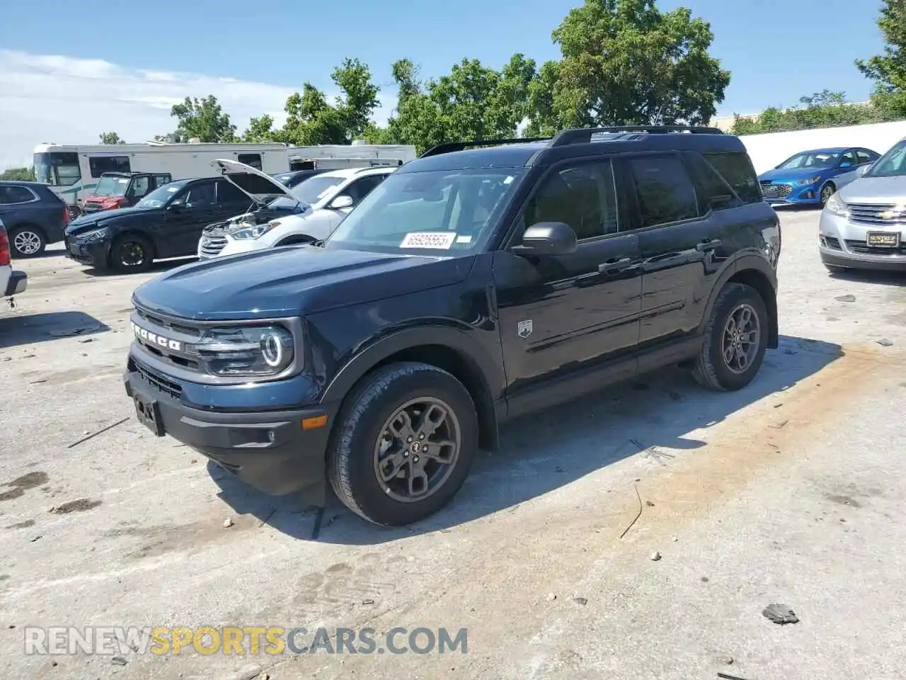 1 Photograph of a damaged car 3FMCR9B67PRD51924 FORD BRONCO 2023