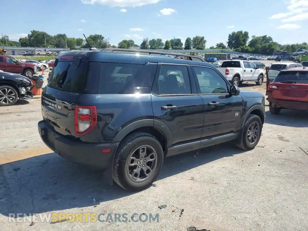 3 Photograph of a damaged car 3FMCR9B67PRD51924 FORD BRONCO 2023