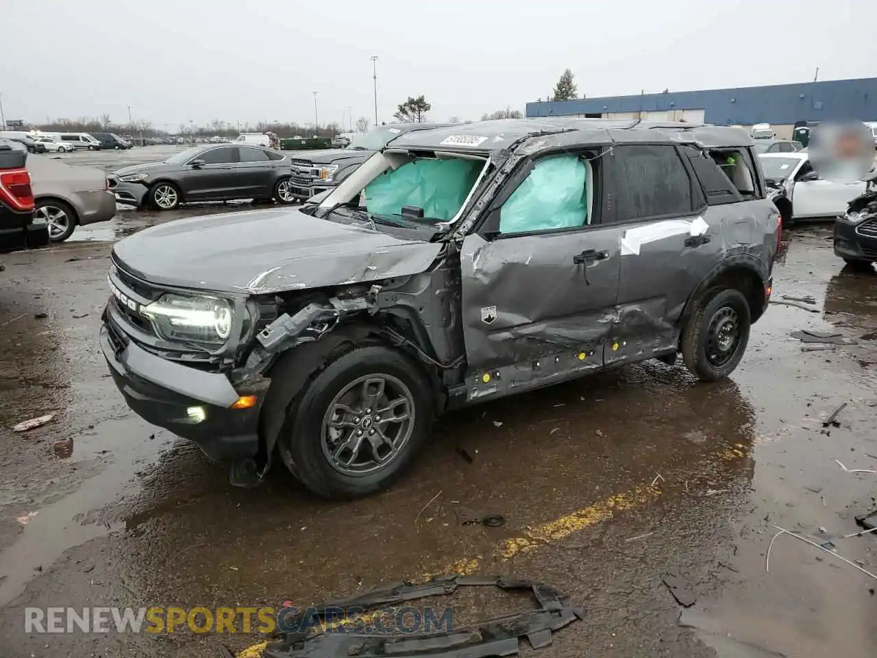 1 Photograph of a damaged car 3FMCR9B68PRD24232 FORD BRONCO 2023
