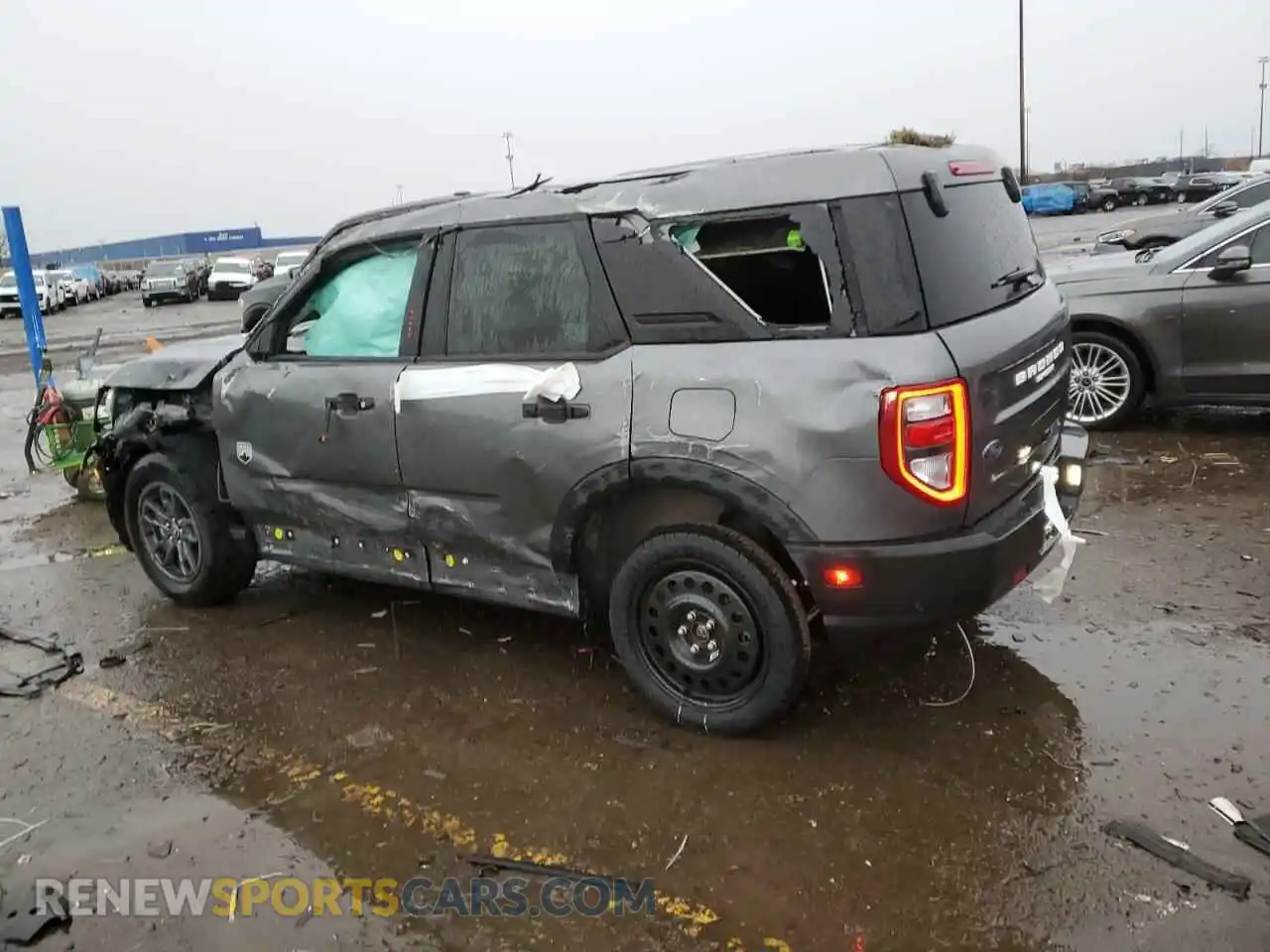 2 Photograph of a damaged car 3FMCR9B68PRD24232 FORD BRONCO 2023