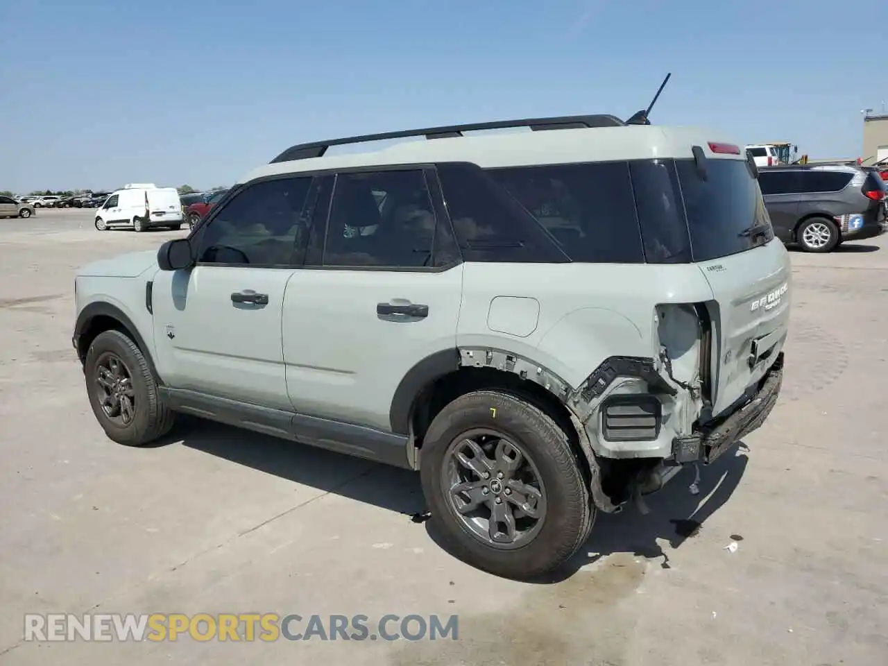 2 Photograph of a damaged car 3FMCR9B68PRD27261 FORD BRONCO 2023