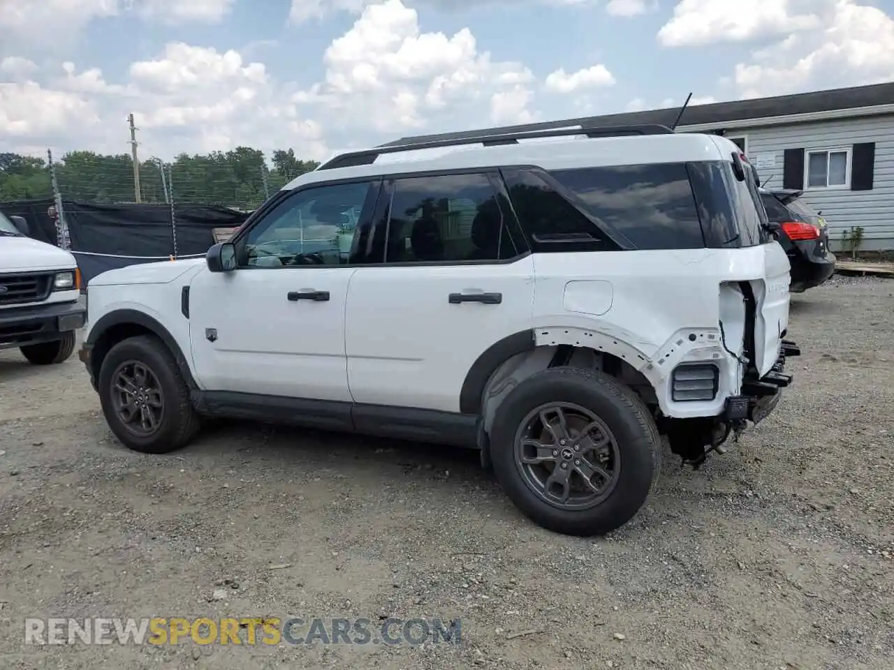 2 Photograph of a damaged car 3FMCR9B68PRD50006 FORD BRONCO 2023