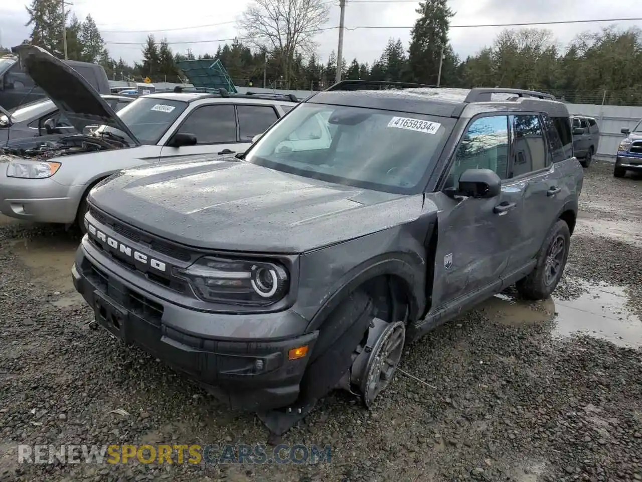 1 Photograph of a damaged car 3FMCR9B68PRD72474 FORD BRONCO 2023