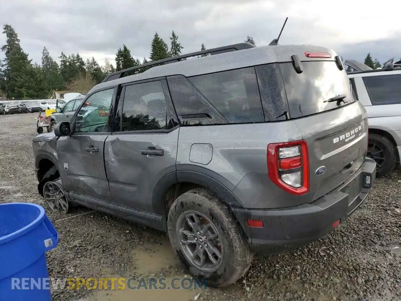 2 Photograph of a damaged car 3FMCR9B68PRD72474 FORD BRONCO 2023