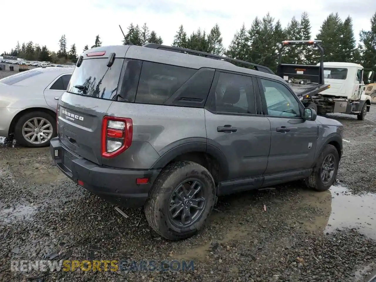 3 Photograph of a damaged car 3FMCR9B68PRD72474 FORD BRONCO 2023