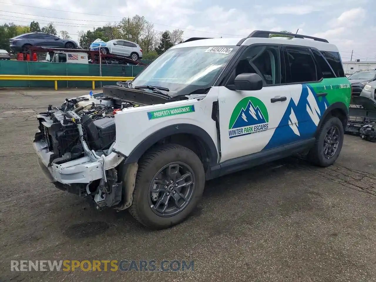 1 Фотография поврежденного автомобиля 3FMCR9B68PRE20622 FORD BRONCO 2023