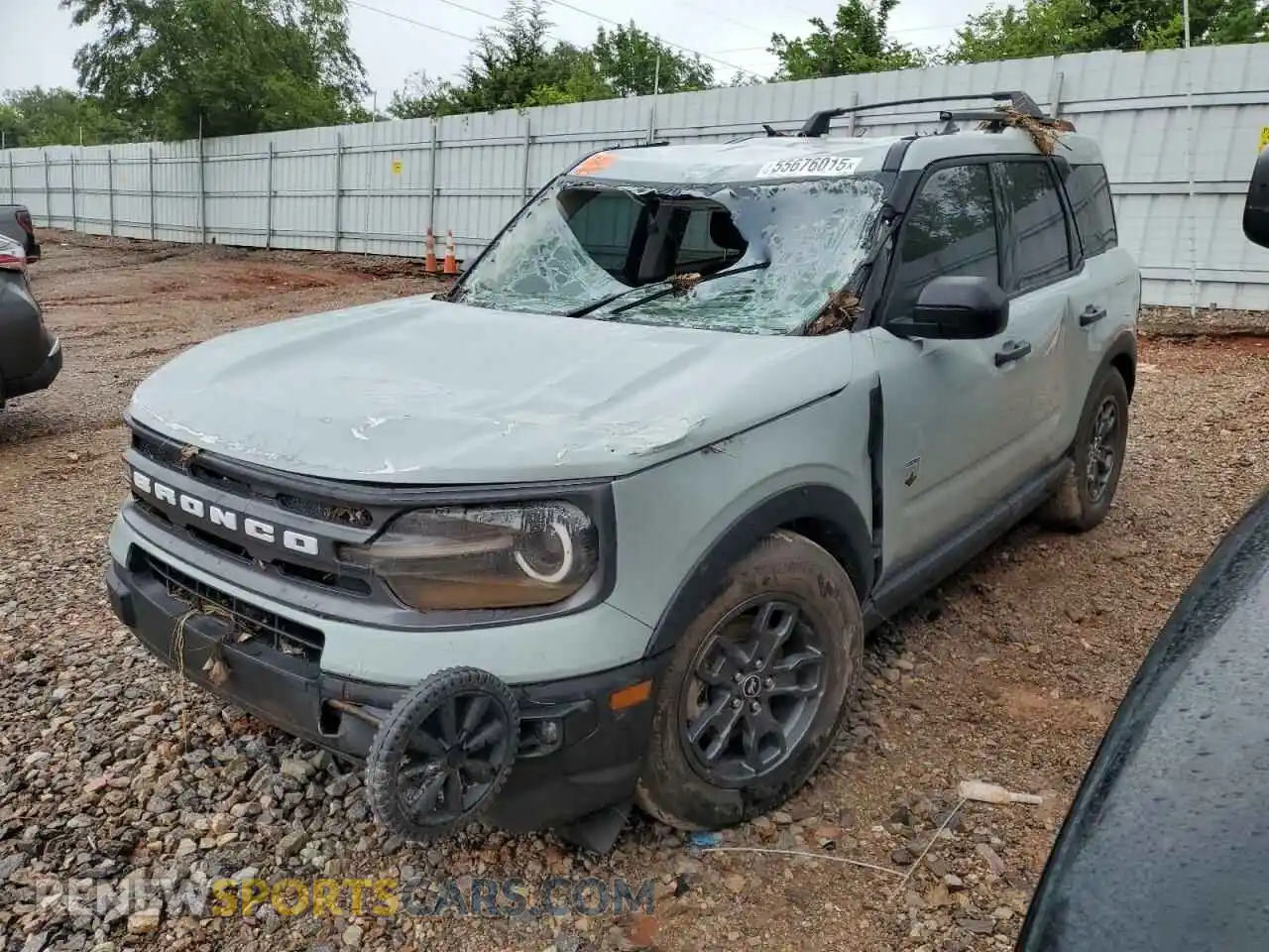 1 Photograph of a damaged car 3FMCR9B68PRE24847 FORD BRONCO 2023