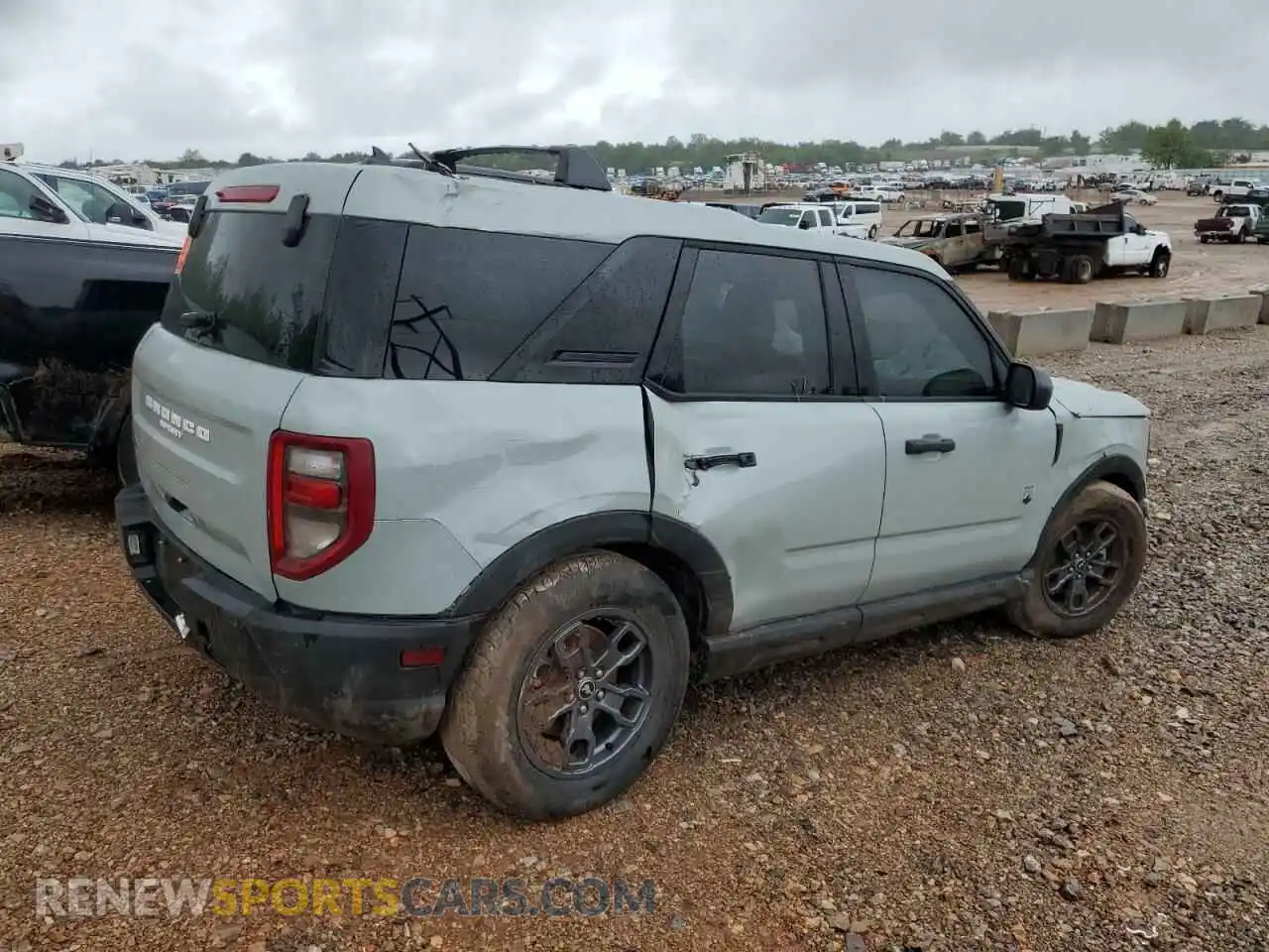 3 Photograph of a damaged car 3FMCR9B68PRE24847 FORD BRONCO 2023
