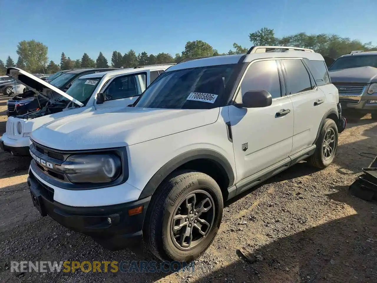 1 Photograph of a damaged car 3FMCR9B69PRD25258 FORD BRONCO 2023
